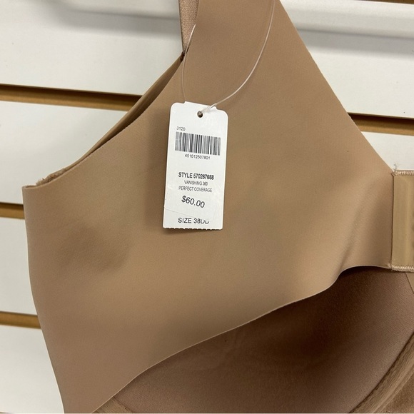 Soma Bra Vanishing 360 Perfect Coverage Beige 38DD NWT T-Shirt Bra Underwire - Picture 7 of 7